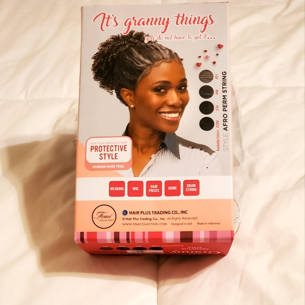 *Hair Plus Curly Hair Piece